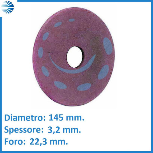 Disco mola affila catena